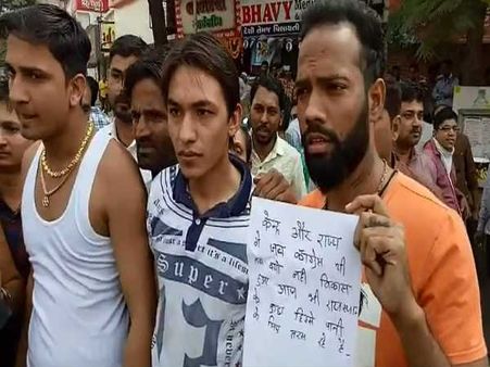 સુરતમાં સચિન પાયલોટનો રાજસ્થાની યુવાનોએ કર્યો વિરોધ