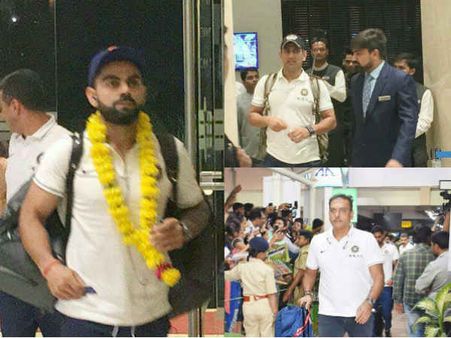 IndVNZ: 2જી ટી20 મેચ માટે રાજકોટ પહોંચી ટીમ ઇન્ડિયા