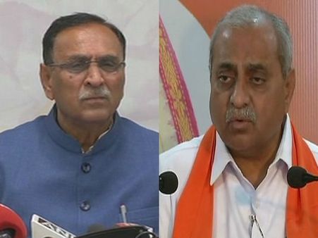 નીતિન પટેલ નારાજ થતા, CM રૂપાણી ફોન પર વ્યસ્ત થઇ ગયા