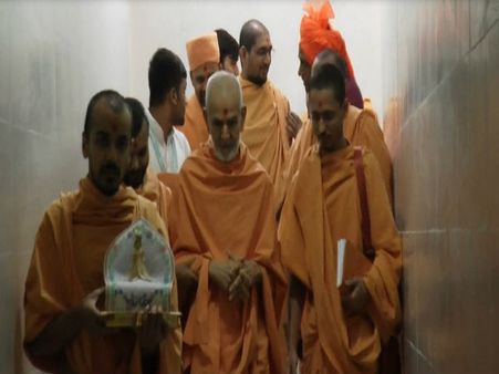 મહંતસ્વામીનું સાબરકાંઠામાં આગમન, હરિભક્તો ઉત્સાહમાં