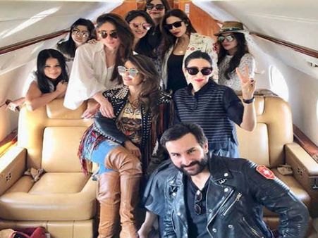 પ્રાઇવેટ પ્લેનમાં પહોંચ્યા ગોવા 