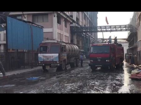 વડોદરા નંદેસરી વિસ્તારની ફેક્ટરીમાં ભયાવહ આગ, 4 ના મોત