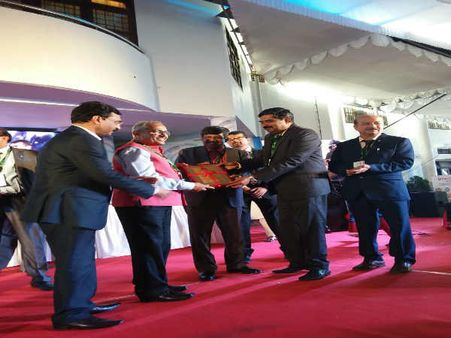 આઈ.એસ.ટી.એસના રાષ્ટ્રીય અધિવેશન માં G.T.U.ને એવોર્ડ મળ્યો