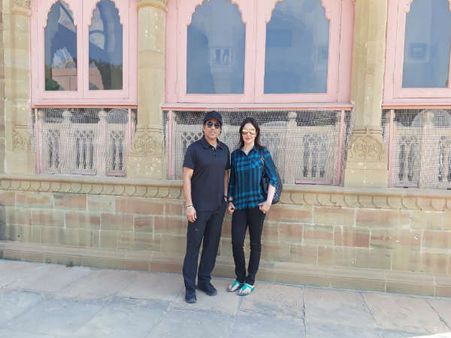 કચ્છમાં સચિન તેંડુલકર, માંડવીના રાજમહેલની લીધી મુલાકાત