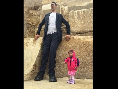 દુનિયાનો સૌથી ઊંચો પુરૂષ દુનિયાનો સૌથી ઊંચો પુરૂષ