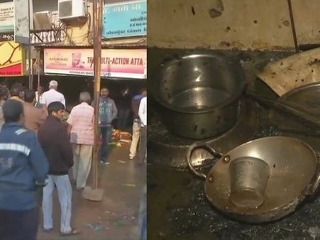 અમદાવાદના કરિયાણા સ્ટોરમાં લાગી આગ, 4 લોકોના મોત