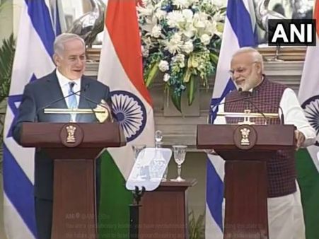 PM મોદી-નેતન્યાહૂની પ્રેસ કોન્ફરન્સ, 9 કરારો પર હસ્તાક્ષર