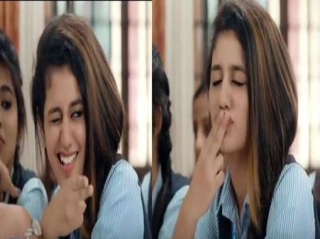 વાયરલ થયો પ્રિયા પ્રકાશનો વધુ એક Video, પહેલા આંખ મારી હવે....