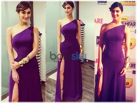 પર્પલ રંગ વધુ પહેરો