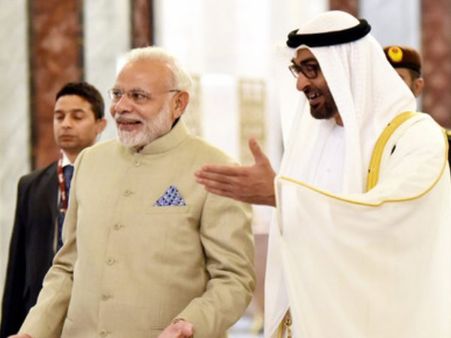 Modi in UAE : ક્રાઉન પ્રિંસએ મોદીને કહ્યું આને તમારું બીજું ઘર સમજો