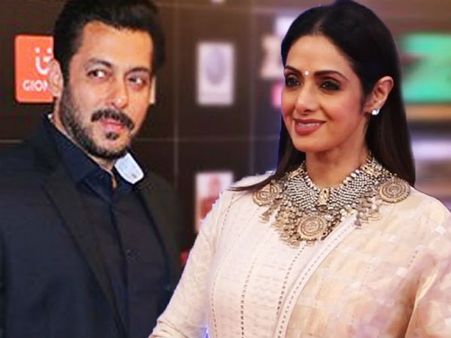 શ્રીદેવી ના શવને જોઈને સલમાન ખાન રડી પડ્યા