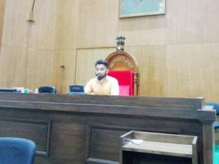 વિધાનસભા અધ્યક્ષ રાજેન્દ્ર દ્રિવેદી નારાજ વિધાનસભા અધ્યક્ષ રાજેન્દ્ર દ્રિવેદી નારાજ