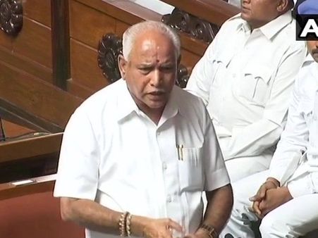 વિશ્વાસ મત પ્રસ્તાવ દરમિયાન યેદિયુરપ્પાના ભાષણની મોટી વાતો