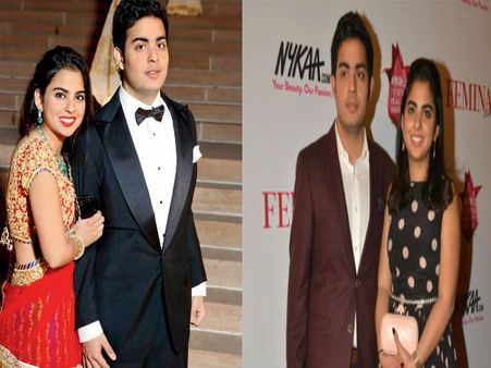 જુડવા ભાઇ-બહેન ઇશા અને આકાશ અંબાણી વિશેના રસપ્રદ તથ્યો