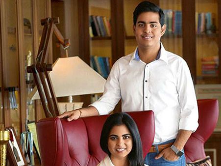 આકાશ અને ઇશાના નામનો મતલબ