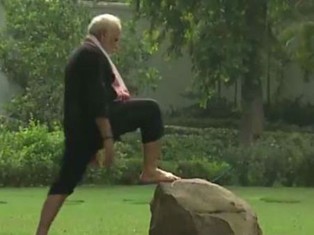 પીએમ મોદીએ ફિટનેસ ચેલેન્જ કુમારસ્વામીને આપી