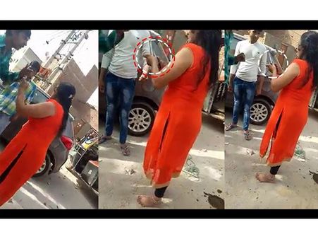 ઓટો ઉભો રાખીને ફોન પર વાત કરી રહ્યો હતો ઓટો ડ્રાઈવર