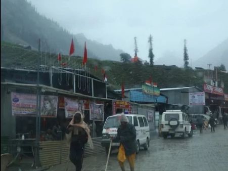 બાલટાલ ટ્રેક ઘણી જગ્યાએ ક્ષતિગ્રસ્ત