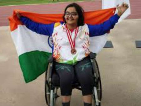 એકતાએ વિશ્વ પેરા એથ્લેટિક્સમાં જીત્યો સુવર્ણ અને કાંસ્ય પદક