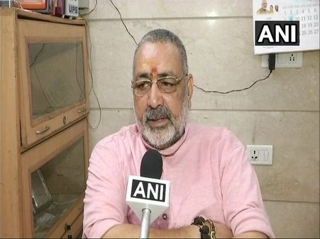 રાહુલ ગાંધી દેશને તોડવાનું ષડયંત્ર કરી રહ્યા છે: ગિરિરાજ સિંહ