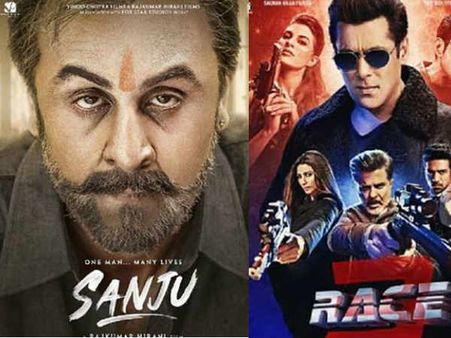 સંજુની સુનામી, 6 દિવસમાં જ સલમાનની રેસ 3 ની કમર તોડી નાખશે