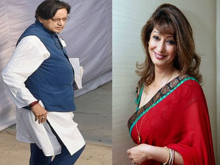 શશિ થરૂર અને સુનંદાના લગ્ન