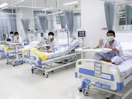 #Thai Cave Rescue: 13 બાળકોને હોસ્પિટલમાંથી ગુરુવારે મળશે રજા