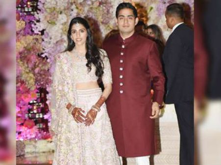 આકાશ અંબાણી અને શ્લોકા મહેતાના લગ્ન...