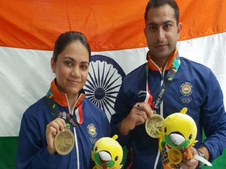 Asian Games 2018: અપૂર્વી ચંદેલા અને રવિ કુમારે ભારતને પહેલો મેડલ અપાવ્યો