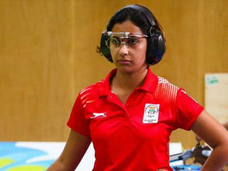 એશિયન ગેમ્સ 2018: 10 મીટર એર પિસ્ટલમાં હિના સિદ્ધુએ જીત્યો બ્રોન્ઝ મેડલ