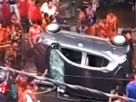 દિલ્હી બાદ યુપીમાં કાંવડિયાઓએ મચાવ્યો આતંક