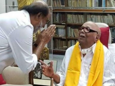 ‘કરુણાનિધિ ખૂબ પ્રિય છે': રજનીકાંત