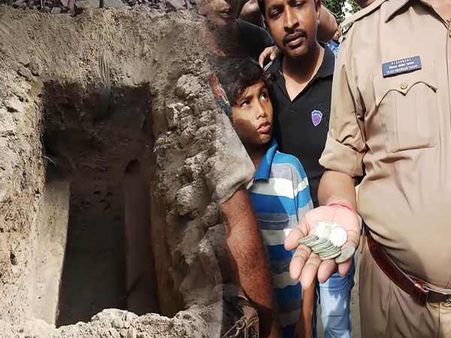 પુરાતત્વ વિભાગે સિક્કાને કબ્જામાં લીધા