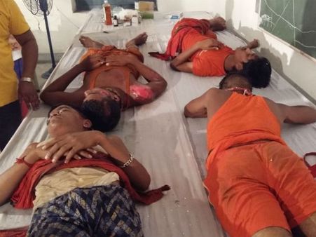 બિહારના મુઝફ્ફરપુર સ્થિત ગરીબનાથ મંદિરમાં ભાગદોડ, 25 ઘાયલ