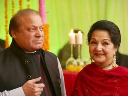 પત્ની કુલસુમના જનાજામાં શામેલ થવા નવાઝ શરીફને મળ્યા 12 કલાકના પેરોલ