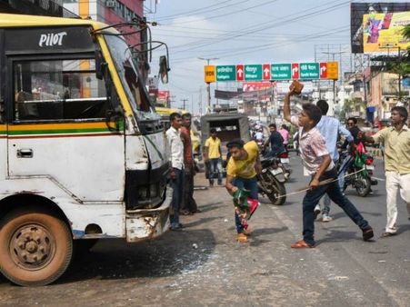 ભારત બંધઃ જાણો, બંધ દરમિયાન દેશભરમાં કેવો હતો માહોલ
