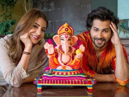 અનુષ્કા-વરુણના ગણપતિ અનુષ્કા-વરુણના ગણપતિ