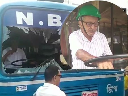 પશ્ચિમ બંગાળમાં બંધ દરમિયાન હિંસા, બસ ડ્રાઈવરોએ પણ પહેરી લીધા હેલ્મેટ