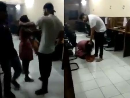 Video: ઈન્સ્પેક્ટરના દીકરાએ યુવતીને નિર્દયતાપૂર્વક મારી