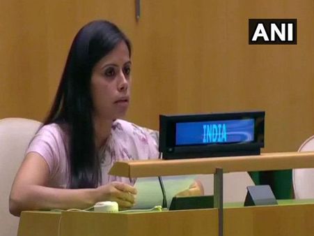 UNGA: ભારતનો પલટવાર, કહ્યું- નવા પાકિસ્તાનને સાંભળવા આવ્યા હતા પણ કંઈ ન મળ્યું