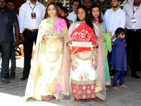 અર્પિતા ખાનના ઘરે ગણપતિ અર્પિતા ખાનના ઘરે ગણપતિ