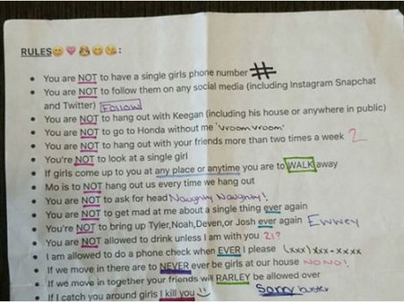 બોયફ્રેન્ડ માટે 22 આકરા નિયમ