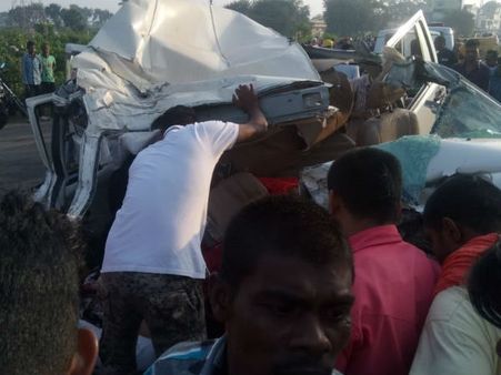 છત્તીસગઢમાં મોટી રોડ દુર્ઘટના, 9 લોકોની મૌત