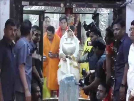 મધ્યપ્રદેશ: ઉજ્જેન પહોંચેલા રાહુલ ગાંધીએ મહાકાલના દર્શન કર્યા