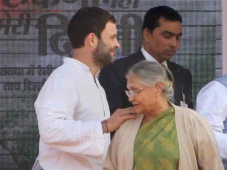 શીલા દીક્ષિત સહિત ચાર નેતાના નામ પર ચર્ચા