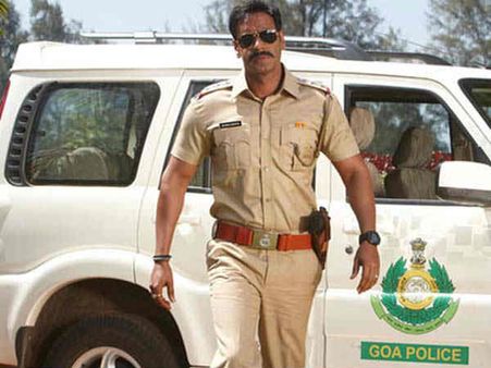 અજય દેવગનનો સિંઘમ અવતાર, બે સુપરસ્ટારનો ધમાકેદાર એક્શન સીન