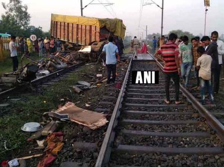 મધ્ય પ્રદેશમાં રાજધાની એક્સપ્રેસ સાથે ટ્રકની ટક્કર, ડ્રાઈવરનું મોત