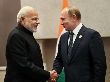 આજે ભારત આવશે રશિયાના પ્રેસિડન્ટ, 20 મહત્વની ડીલ પર થશે હસ્તાક્ષર