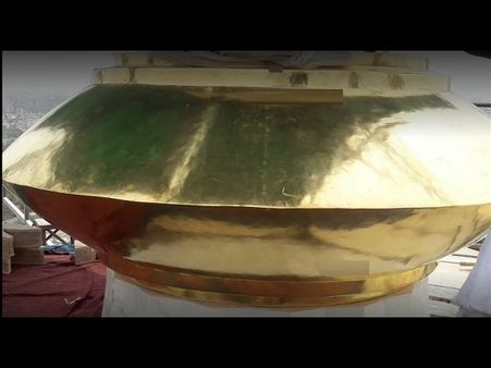 આવી રીતે સોનું લગાવાયું આવી રીતે સોનું લગાવાયું