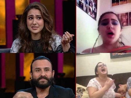 કોફી વિથ કરણ સિઝન 6માં સૈફ અને સારાએ એકબીજાના ખોલ્યા રાઝ, સારાએ કહ્યુ 'બસ કરો અબ્બા'